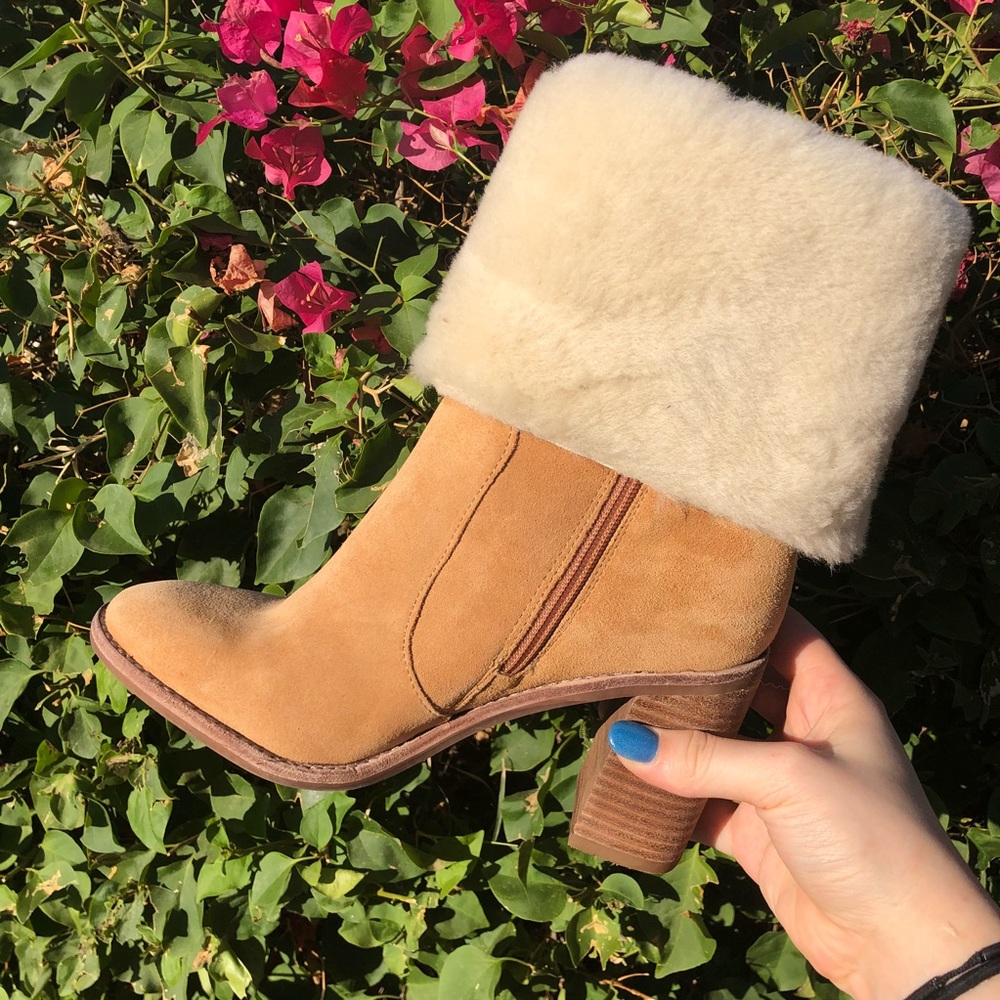 Leather Fur Arturo Chiang Boots